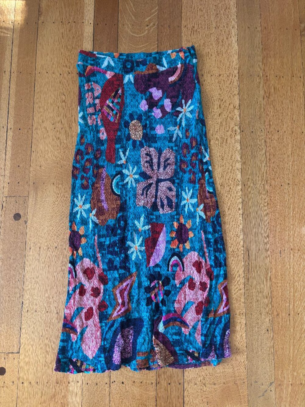 FARM Rio Anthropologie Printed maxi skirt